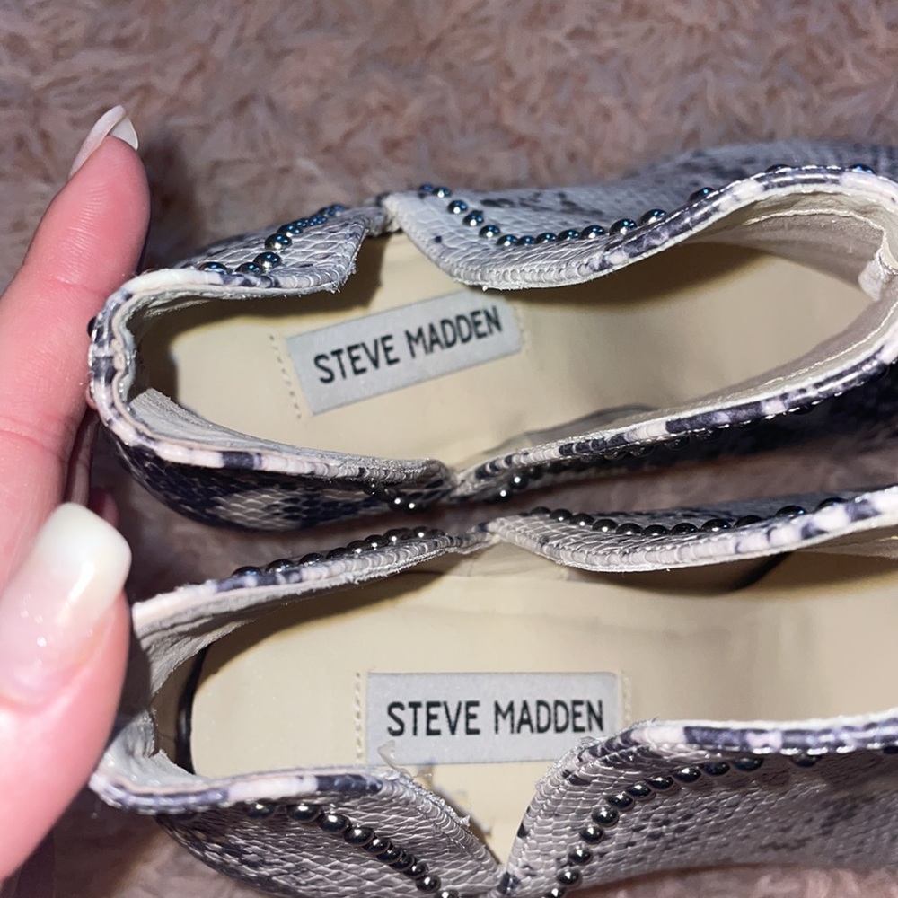 Steve Madden Rockstar Snakeskin Booties - Picture 6 of 9
